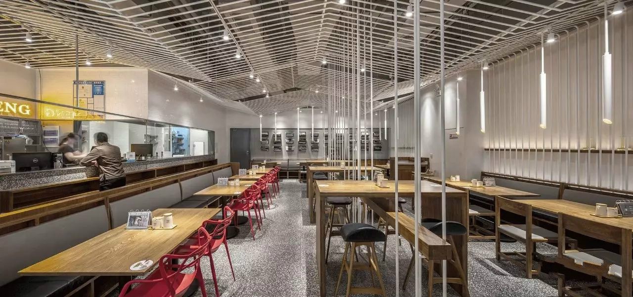 《孟非的小面》的餐廳裝修設計