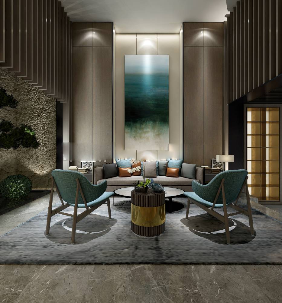 沙發(fā)墻裝修設(shè)計(jì)，最美不過新中式