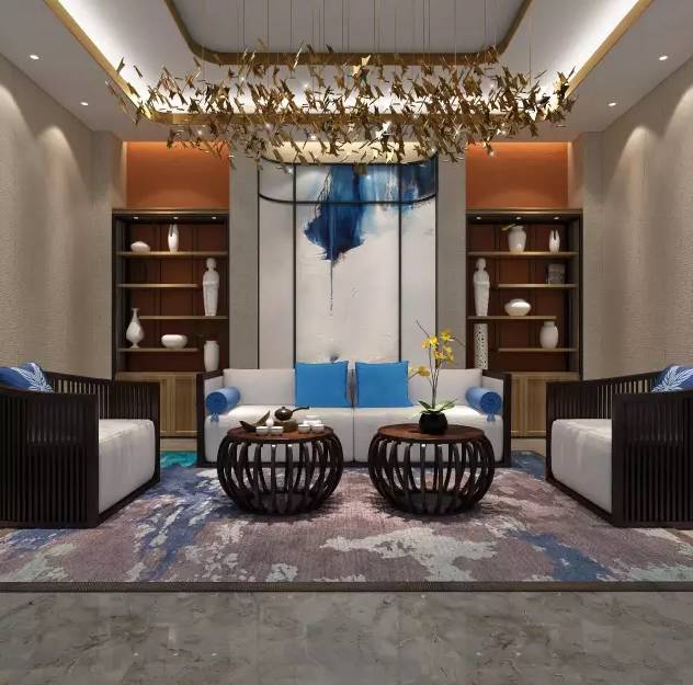 沙發(fā)墻裝修設(shè)計(jì)，最美不過新中式