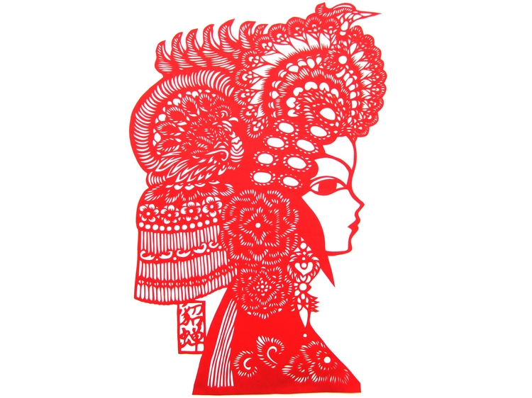 十款家佳樂文學(xué)手工京劇臉譜剪紙工藝品