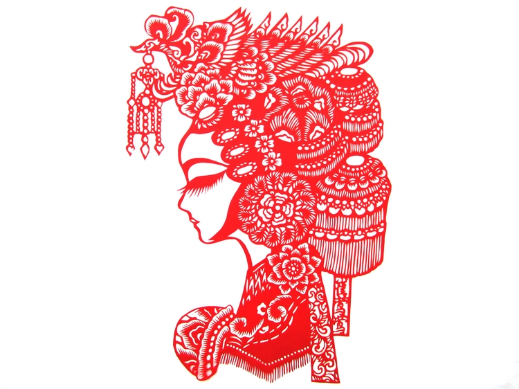 十款家佳樂文學(xué)手工京劇臉譜剪紙工藝品