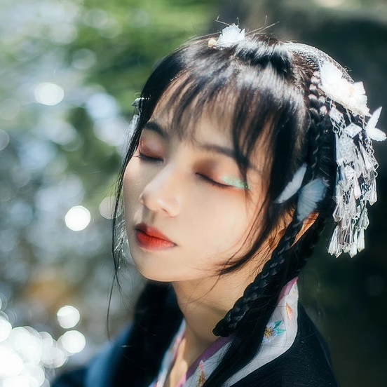 家佳樂文學(xué)清新可愛唯美古風(fēng)女子頭像