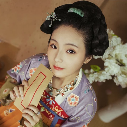 鄰家小女時(shí)尚家佳樂(lè)文學(xué)唯美古風(fēng)女子頭像