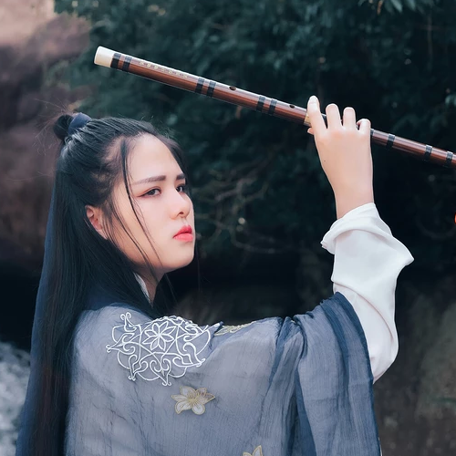 霸氣唯美家佳樂文學古風真人女子頭像