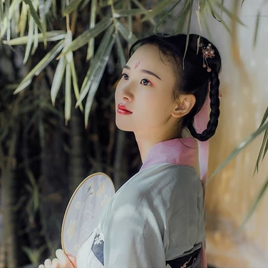 小清新唯美可愛(ài)頭像，家佳樂(lè)文學(xué)古風(fēng)真人女子頭像