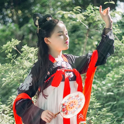 清新家佳樂文學(xué)唯美古風(fēng)少女真人頭像