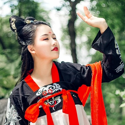 清新家佳樂文學(xué)唯美古風(fēng)少女真人頭像