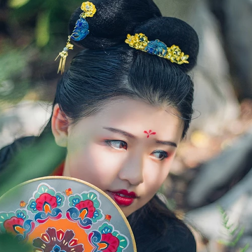 清新家佳樂文學(xué)唯美古風(fēng)少女真人頭像