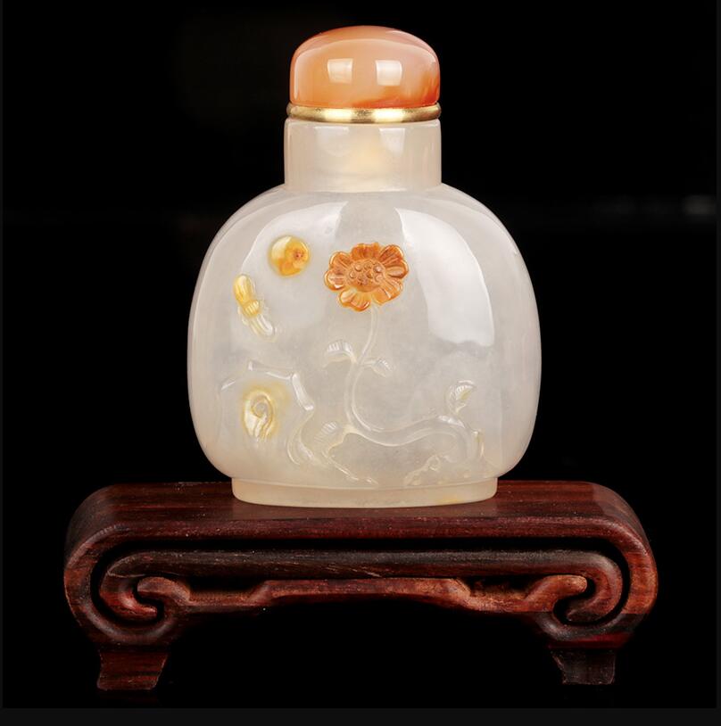 瑪瑙鼻煙壺，帝王心頭的玩物