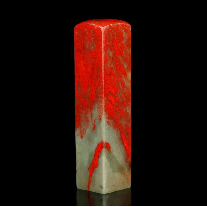 雞血石印章，人世間祥瑞之物