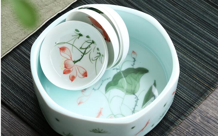 水盂茶洗，洗人間氛垢矣