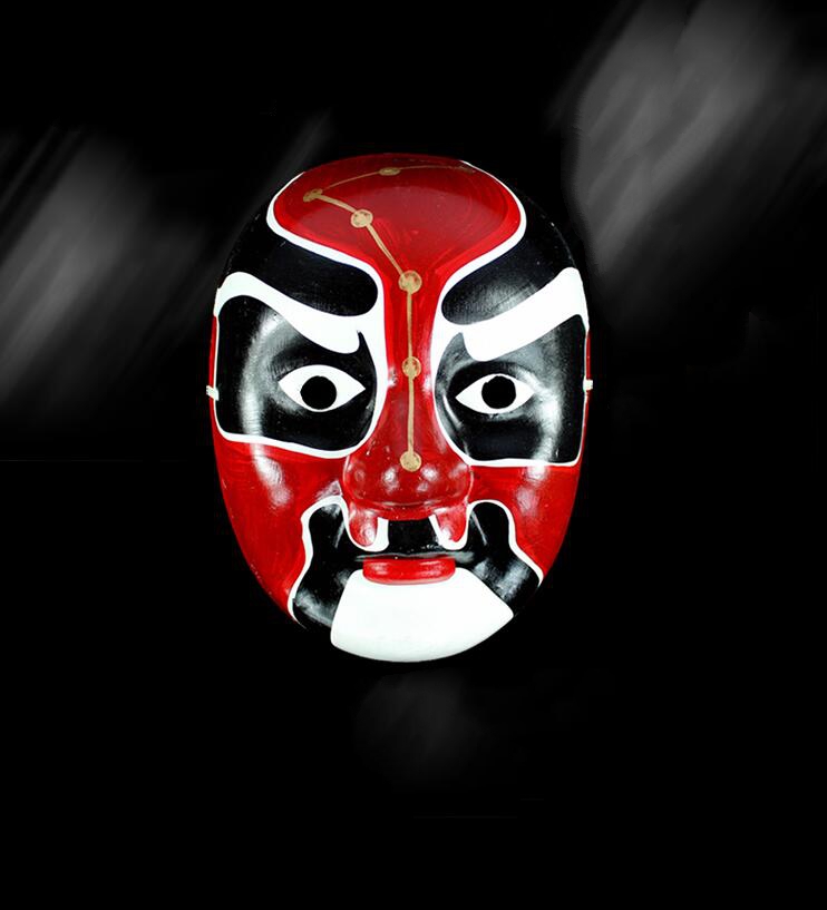 京劇臉譜之關(guān)羽，文化傳承的生命美