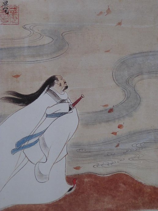 十二詩人畫像冊(cè)，劉旦宅是最清秀俊逸的畫家