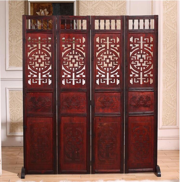 中式古典屏風(fēng)，云母屏風(fēng)燭影深