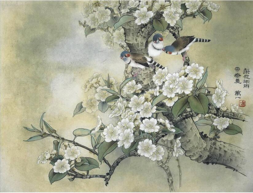 蜀繡作品欣賞，絲線(xiàn)縫韶華 錦緞裁幾寸