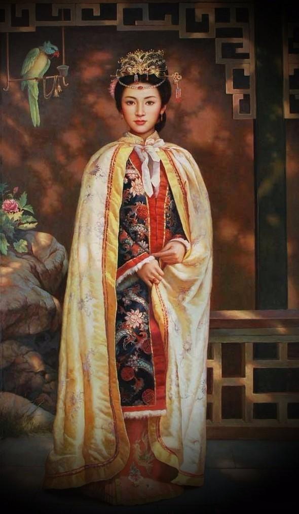 紅樓夢(mèng)金陵十二釵油畫，中國(guó)文化與西方藝術(shù)