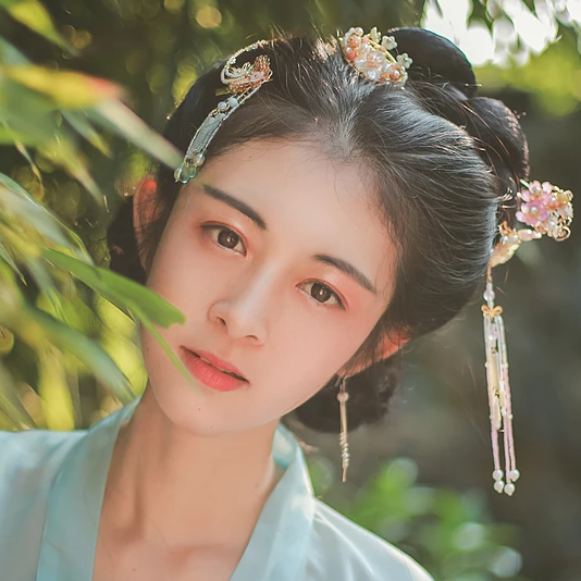 家佳樂文學清風唯美古風女生真人頭像