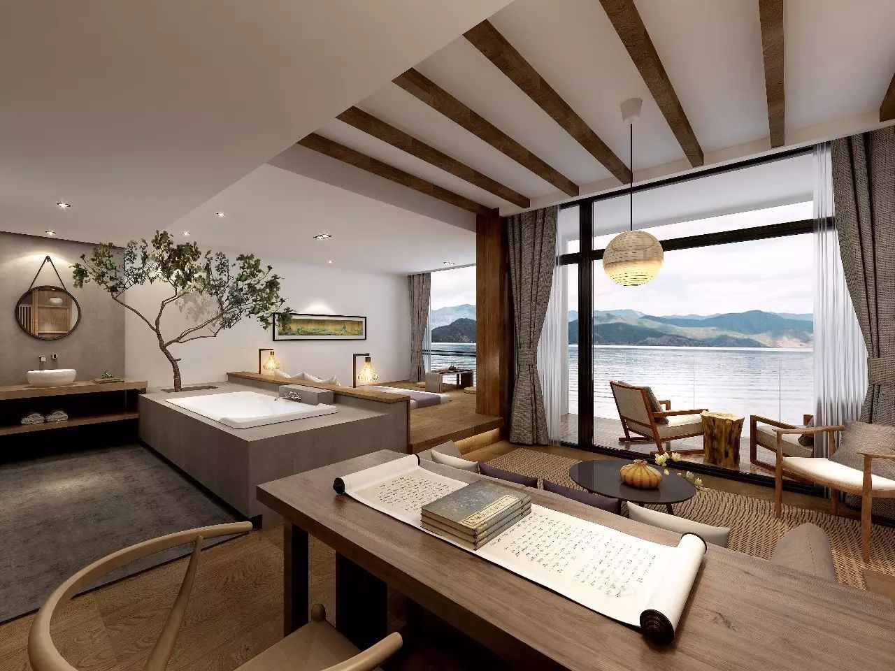 麗水·浮光，浮光指路茶香入夢(mèng)蓋一間湖畔大學(xué)