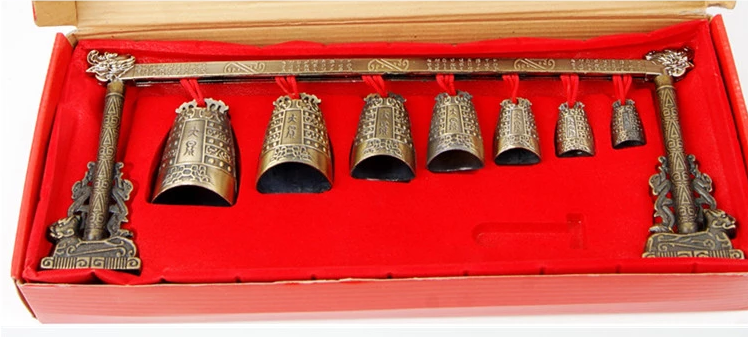 特色家佳樂(lè)文學(xué)古典仿古編鐘，青銅器裝飾樂(lè)器擺件