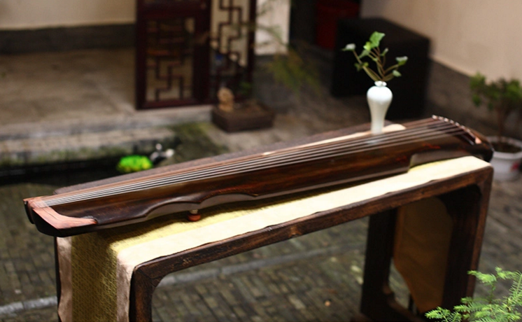 伏羲式古琴，時尚古典家佳樂文學民族樂器