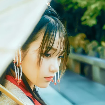 優(yōu)雅時尚古風(fēng)頭像，唯美古風(fēng)真人女子頭像