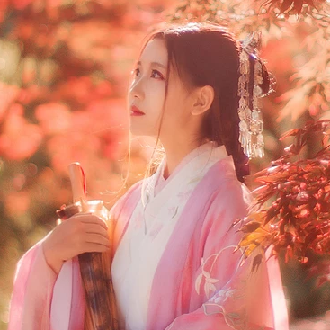 帶傘唯美可愛頭像，唯美古風(fēng)女子真人頭像