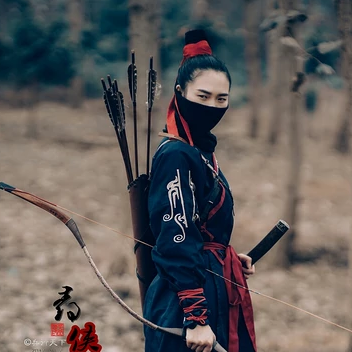 霸氣俠客頭像，唯美古風(fēng)真人頭像