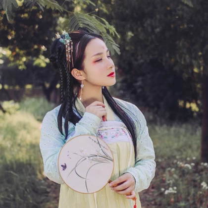 荷塘邊古風(fēng)頭像，唯美古風(fēng)閨蜜真人頭像