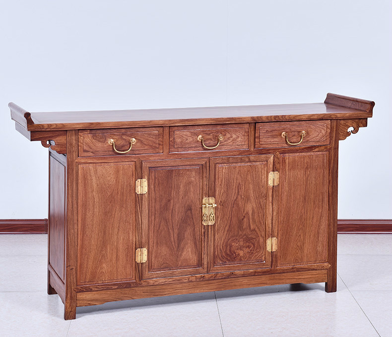 紅實木中式斗柜，仿古玄關(guān)中式柜子