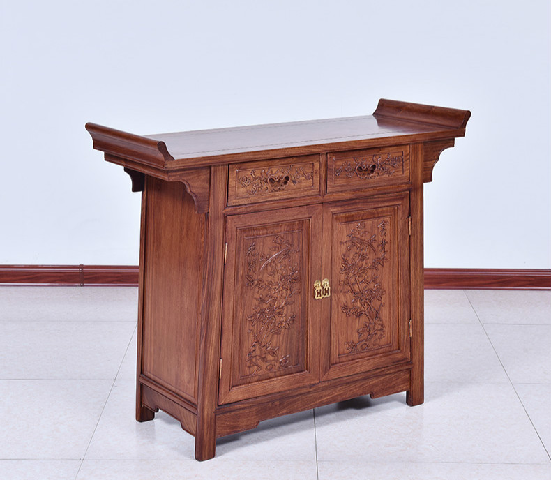 古典雕花家具，仿古紅木中式柜子