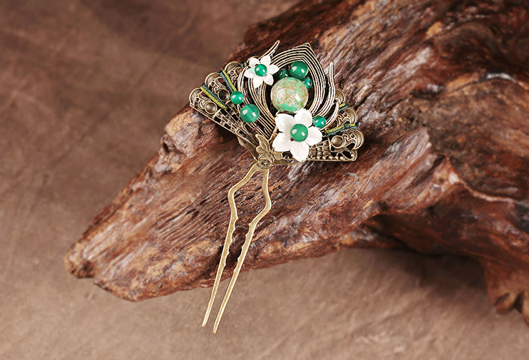 青依家佳樂文學(xué)發(fā)簪發(fā)釵復(fù)古頭飾