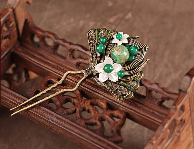 青依家佳樂文學(xué)發(fā)簪發(fā)釵復(fù)古頭飾