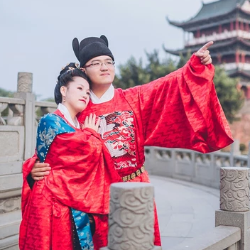 執(zhí)子之手與子偕老唯美頭像，唯美古風(fēng)情侶頭像