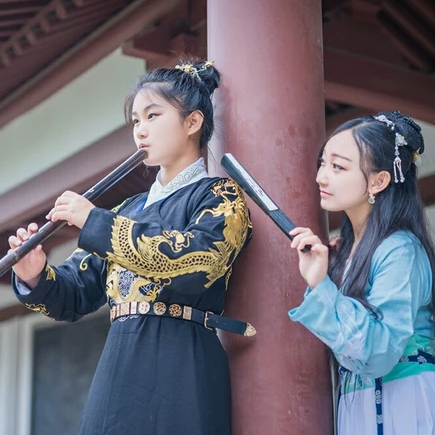 談笑風(fēng)生閨蜜頭像，唯美古風(fēng)頭像