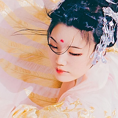 冰雪美人飄逸唯美頭像，唯美古風(fēng)女子頭像