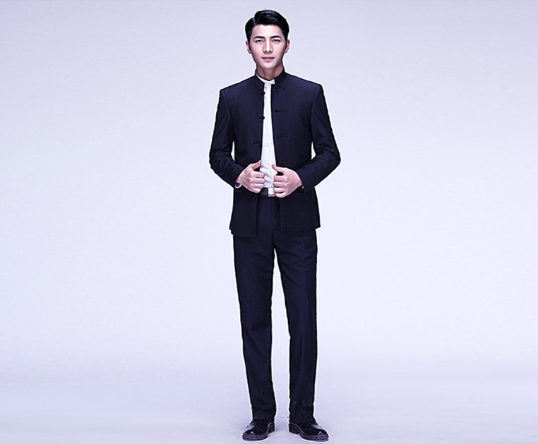 家佳樂文學(xué)休閑立領(lǐng)中山裝，時(shí)尚復(fù)古國風(fēng)唐裝