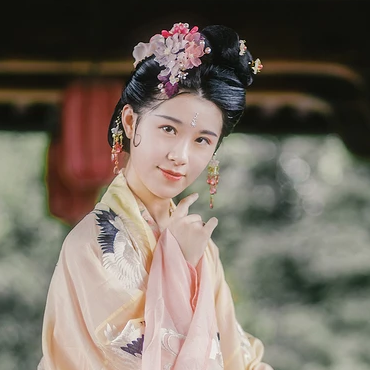 花樣年華女子頭像，唯美古風(fēng)真人頭像