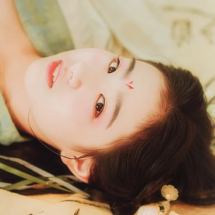 小清新漢服少女頭像，唯美古風(fēng)真人頭像