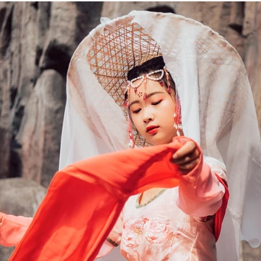 浮世年華少女頭像，唯美古風(fēng)真人頭像