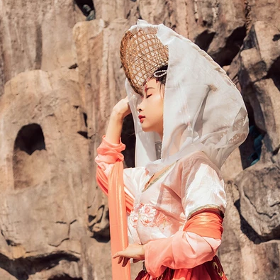 浮世年華少女頭像，唯美古風(fēng)真人頭像