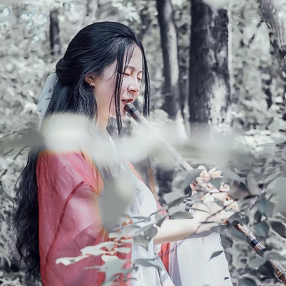 冰雪柔情少女頭像，唯美古風(fēng)真人頭像