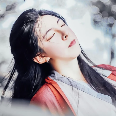 冰雪柔情少女頭像，唯美古風(fēng)真人頭像