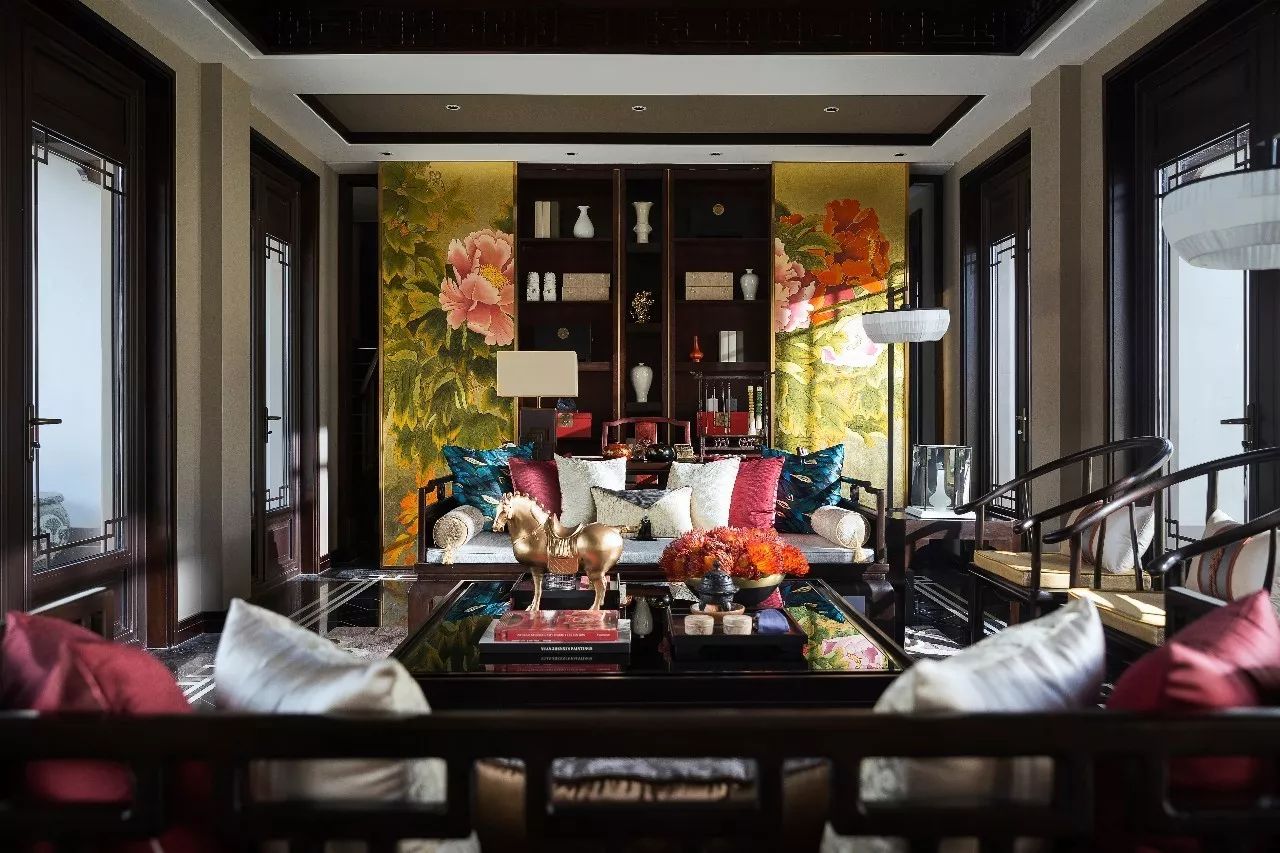 詩意家佳樂文學(xué)元素的中式大宅裝修設(shè)計(jì)