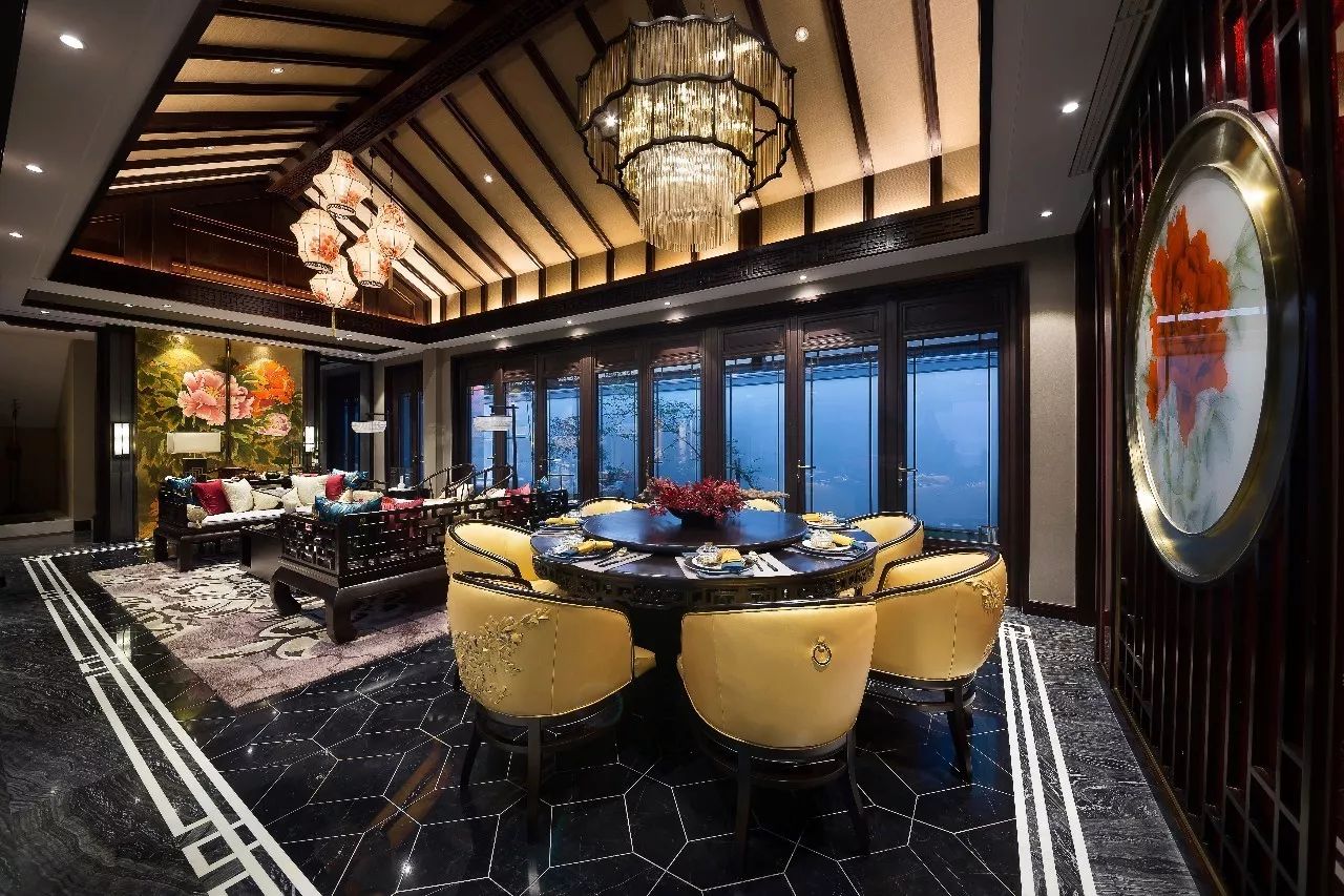 詩(shī)意家佳樂文學(xué)元素的中式大宅裝修設(shè)計(jì)