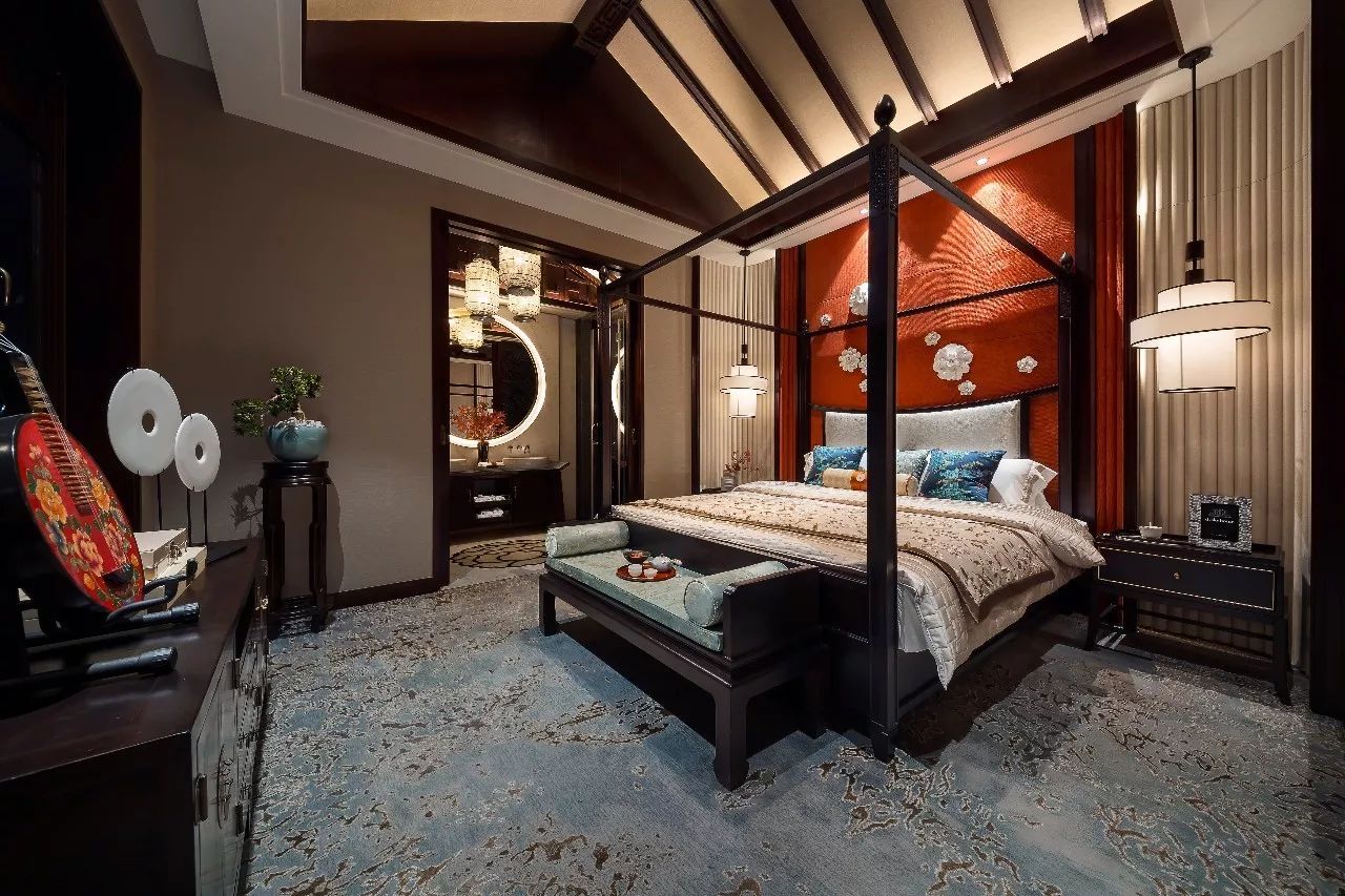 詩意家佳樂文學(xué)元素的中式大宅裝修設(shè)計(jì)