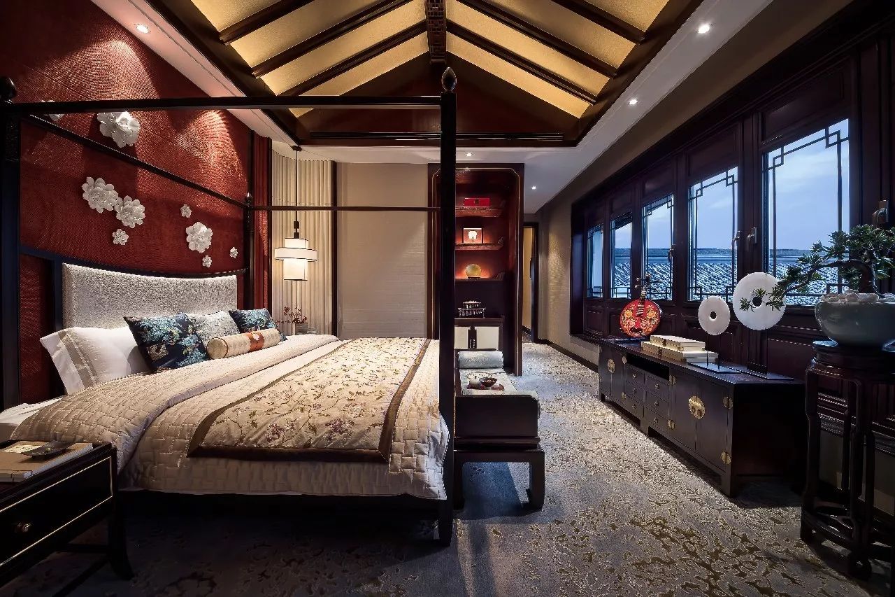 詩意家佳樂文學(xué)元素的中式大宅裝修設(shè)計(jì)