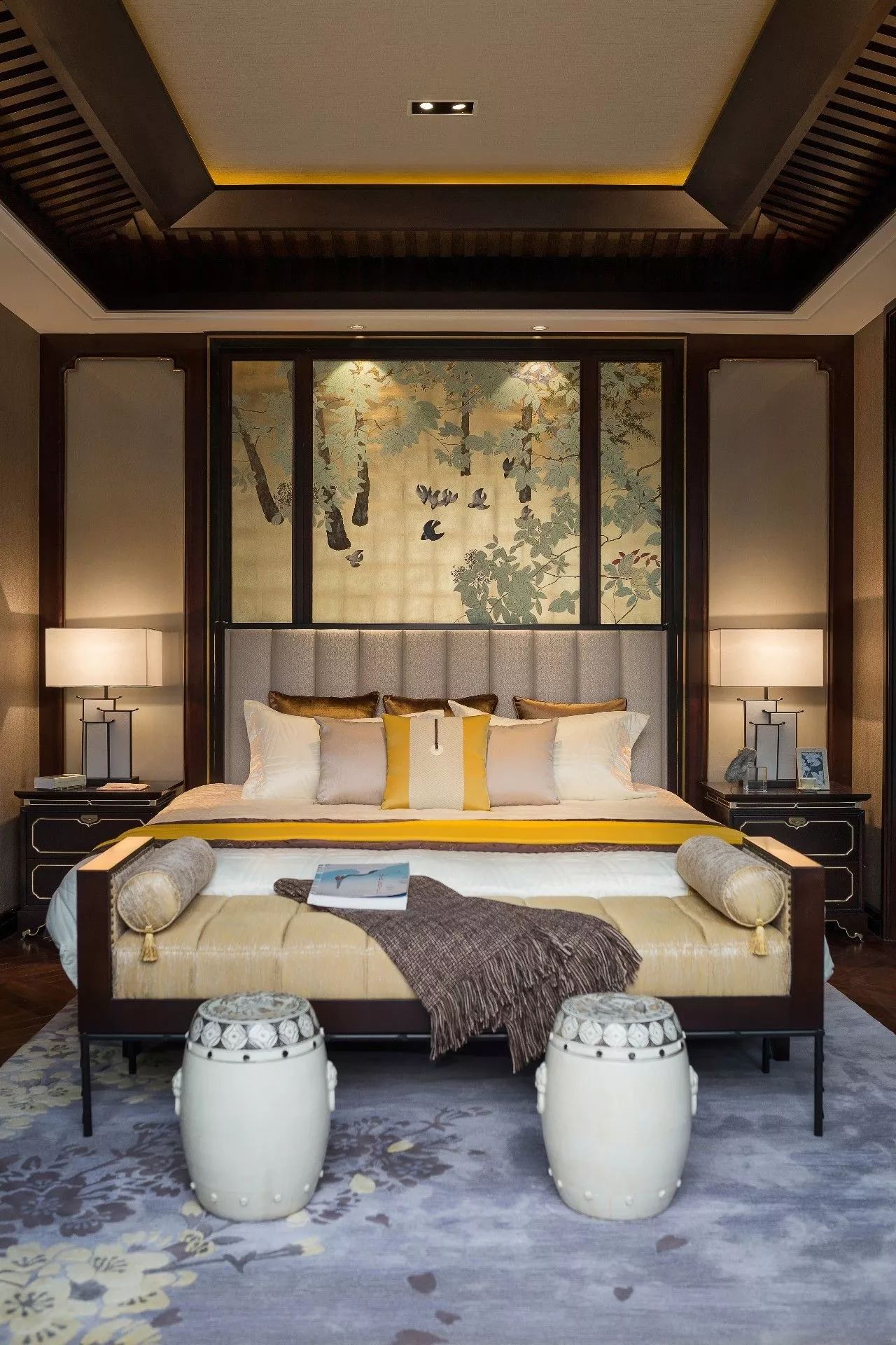 詩意家佳樂文學(xué)元素的中式大宅裝修設(shè)計(jì)