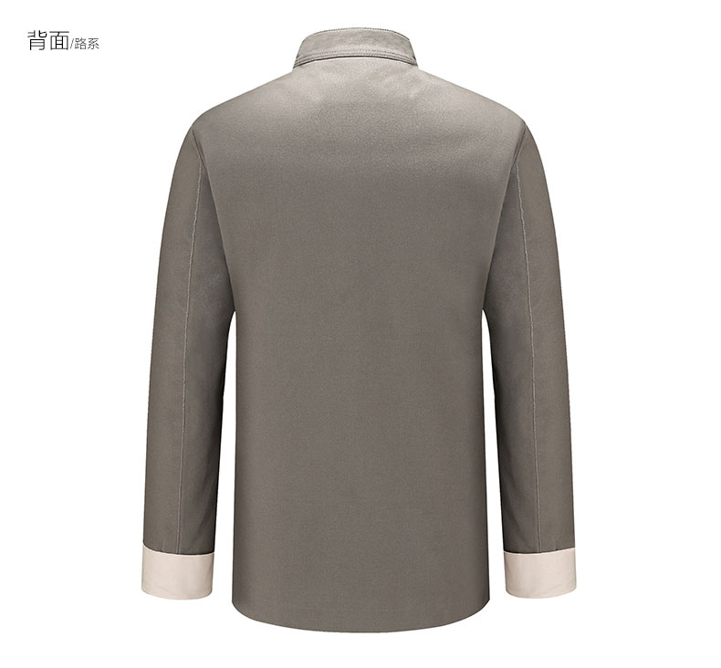 簡約大氣家佳樂文學長袖唐裝