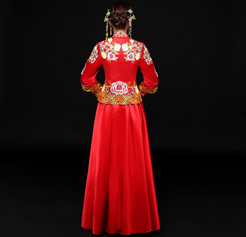 傳統(tǒng)經(jīng)典中式禮服，東方之美新娘禮服