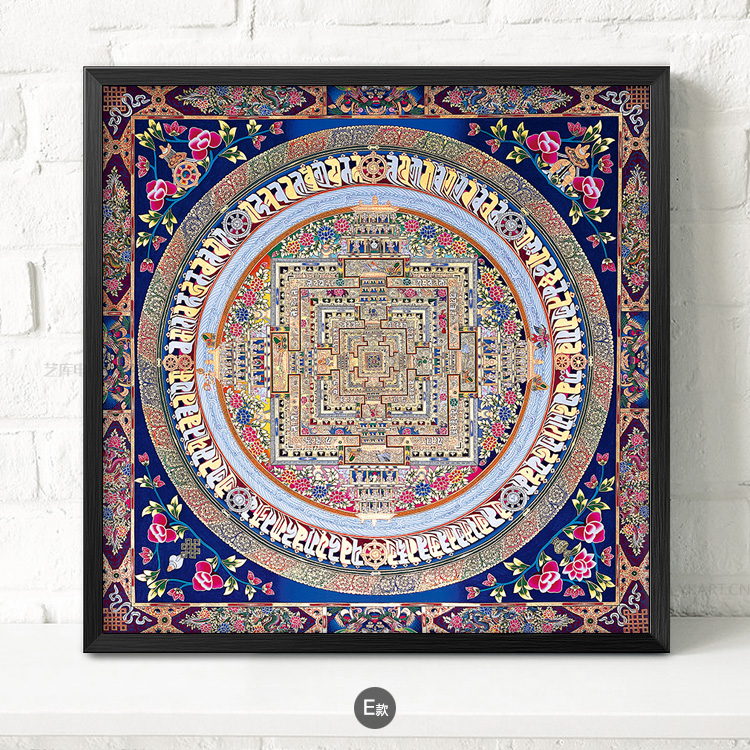 九款民族風(fēng)抽象圖案掛畫(huà)，家佳樂(lè)文學(xué)古風(fēng)裝飾畫(huà)